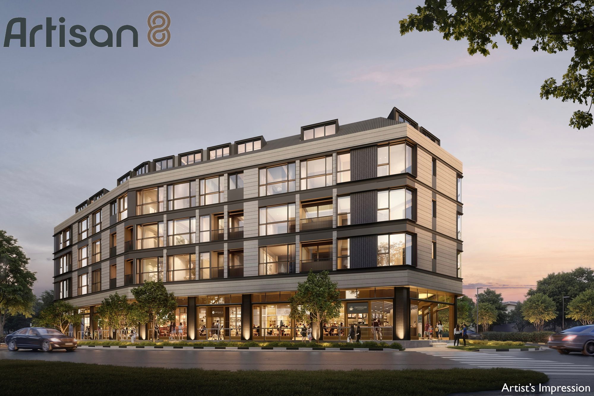 Artisan 8 — artist's impression