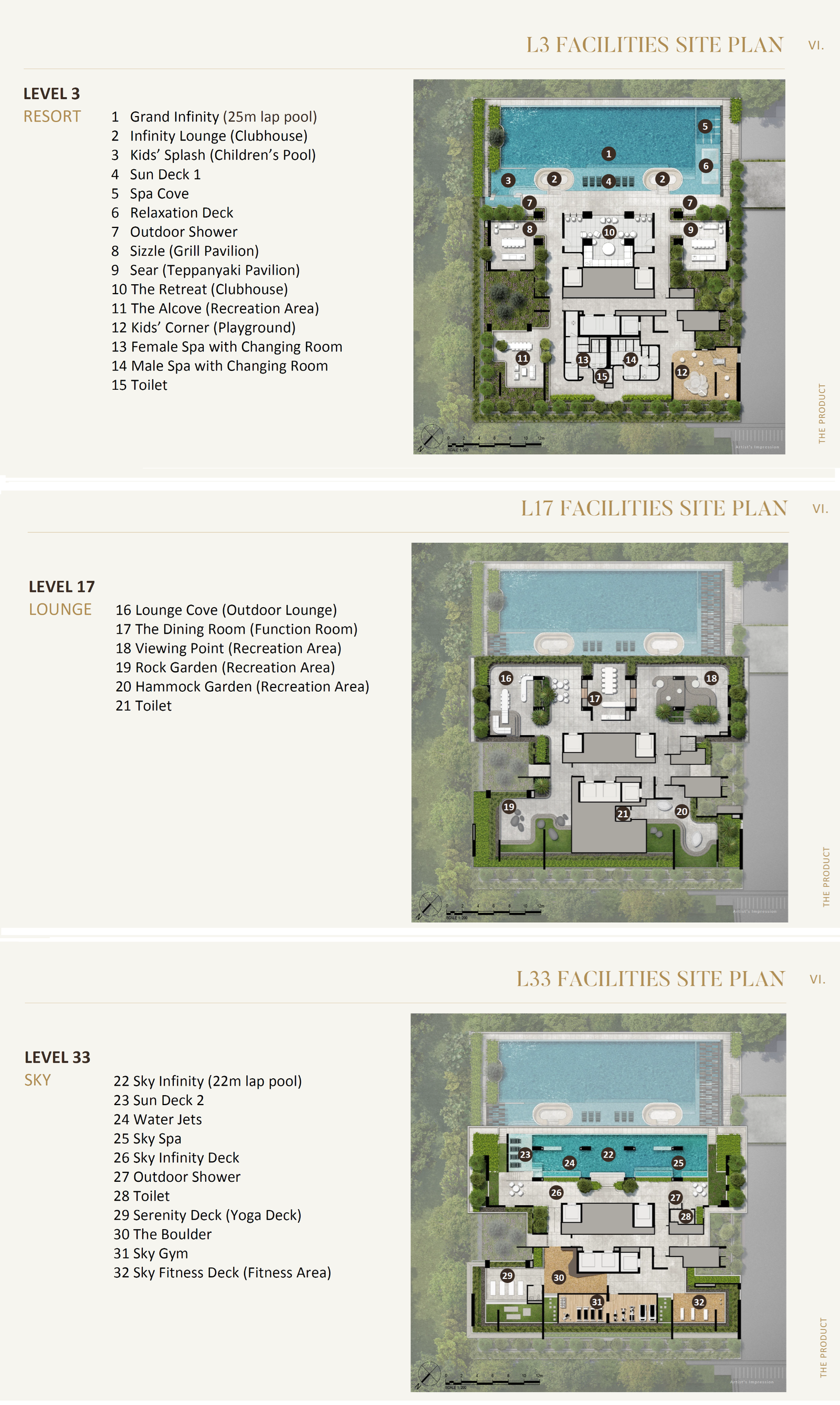 Aurea — site plan