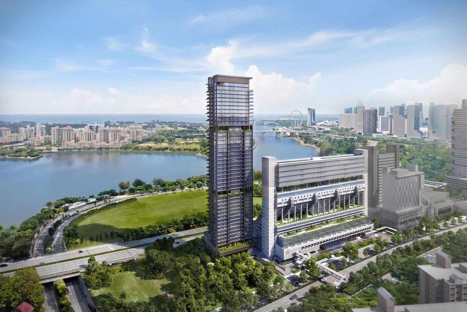 Aurea — artist's impression of the development