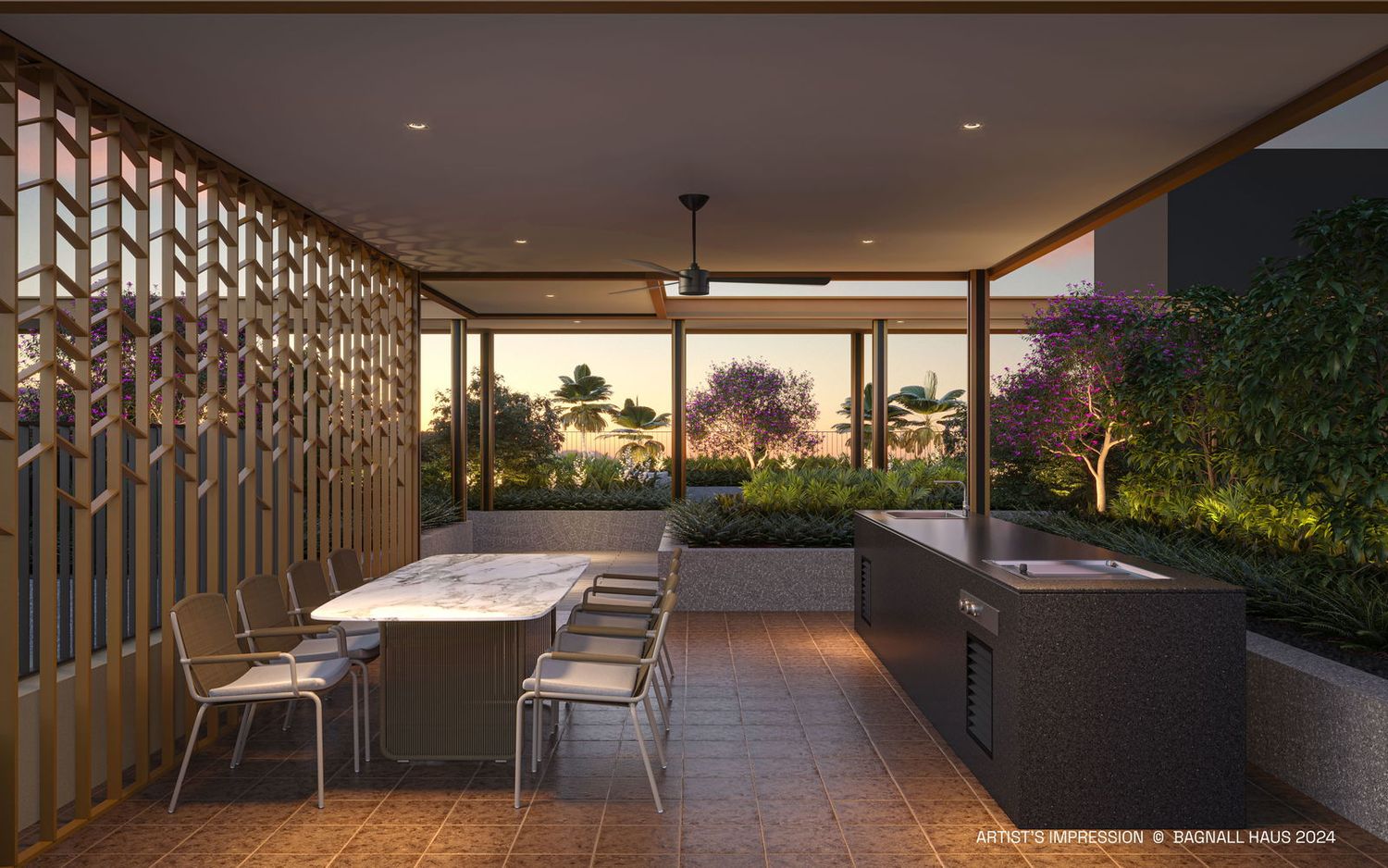 Bagnall Haus — Teppanyaki Haus, artist's impression