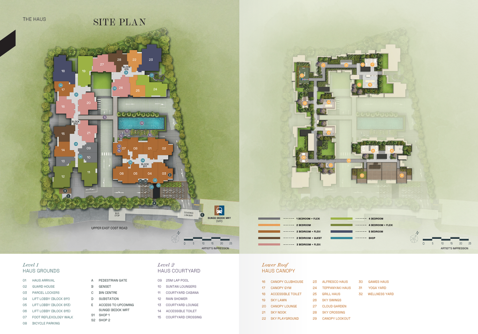 Bagnall Haus — site plan