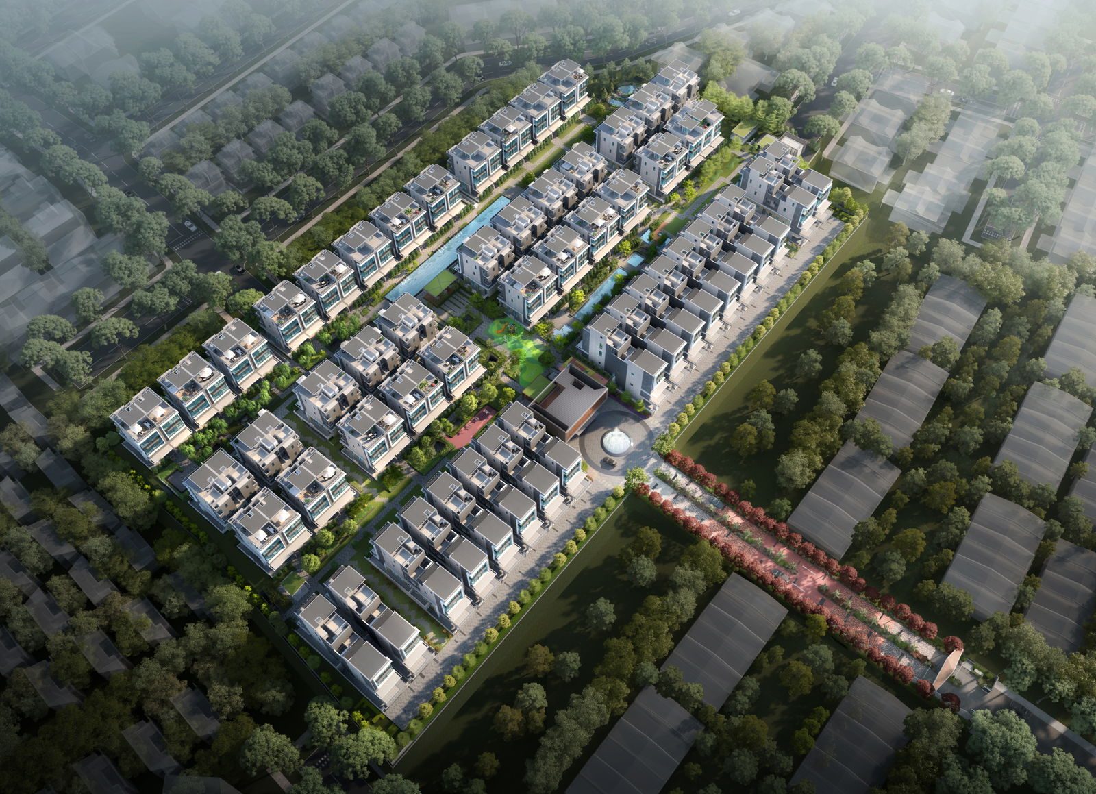 Belgravia Ace — aerial view of the freehold landed estate