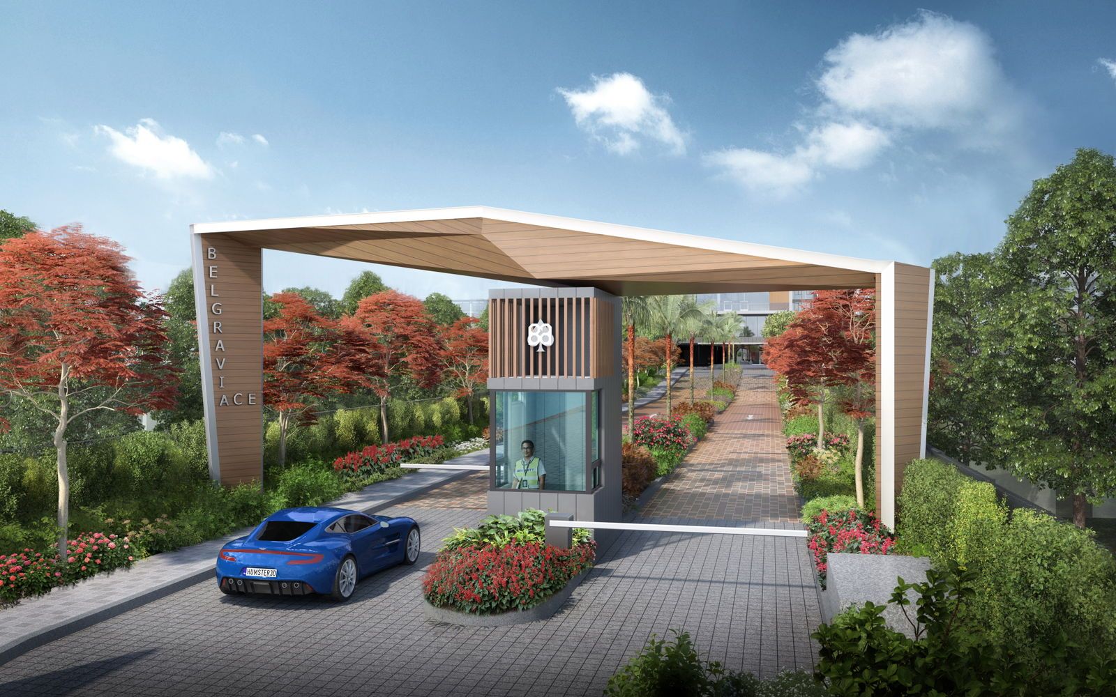 Belgravia Ace — entrance