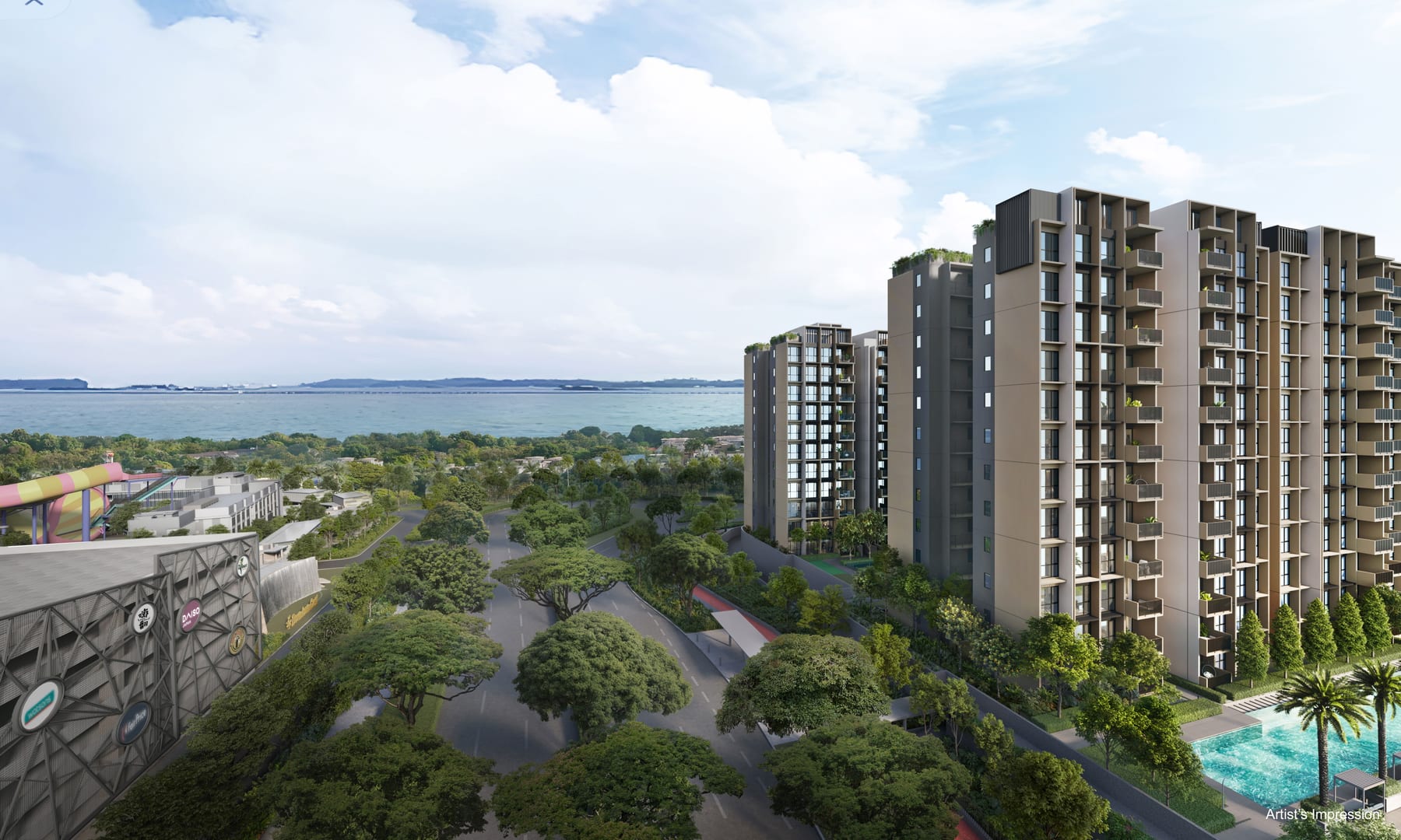 Coastal Cabana — artist's impression