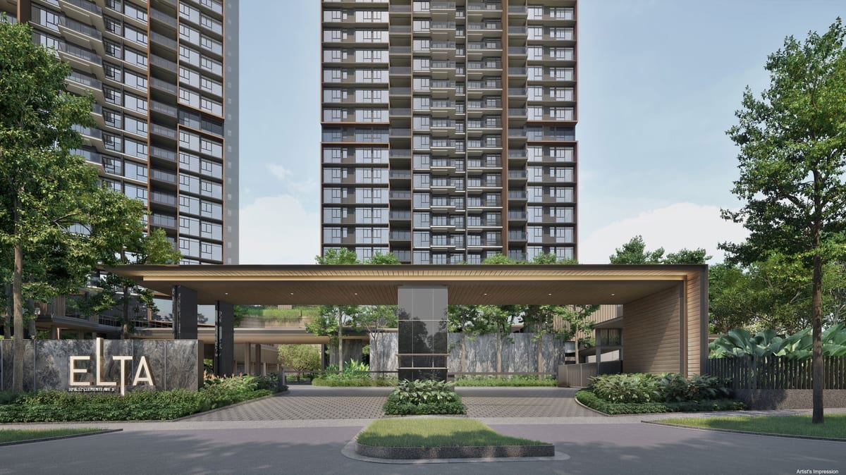 ELTA — The Arrival water court, artist's impression