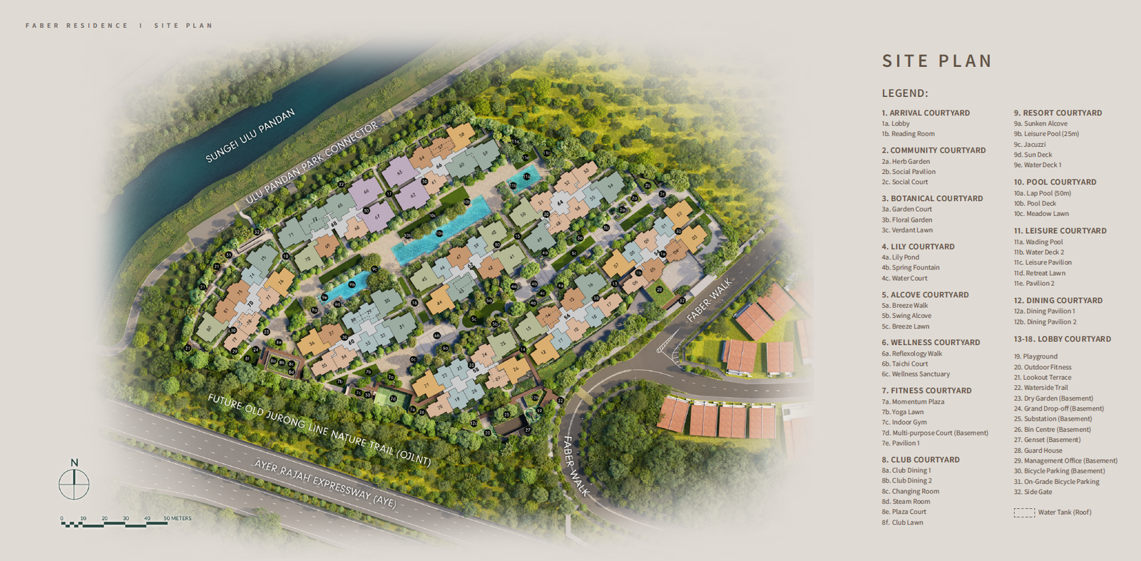 Faber Residence — site plan