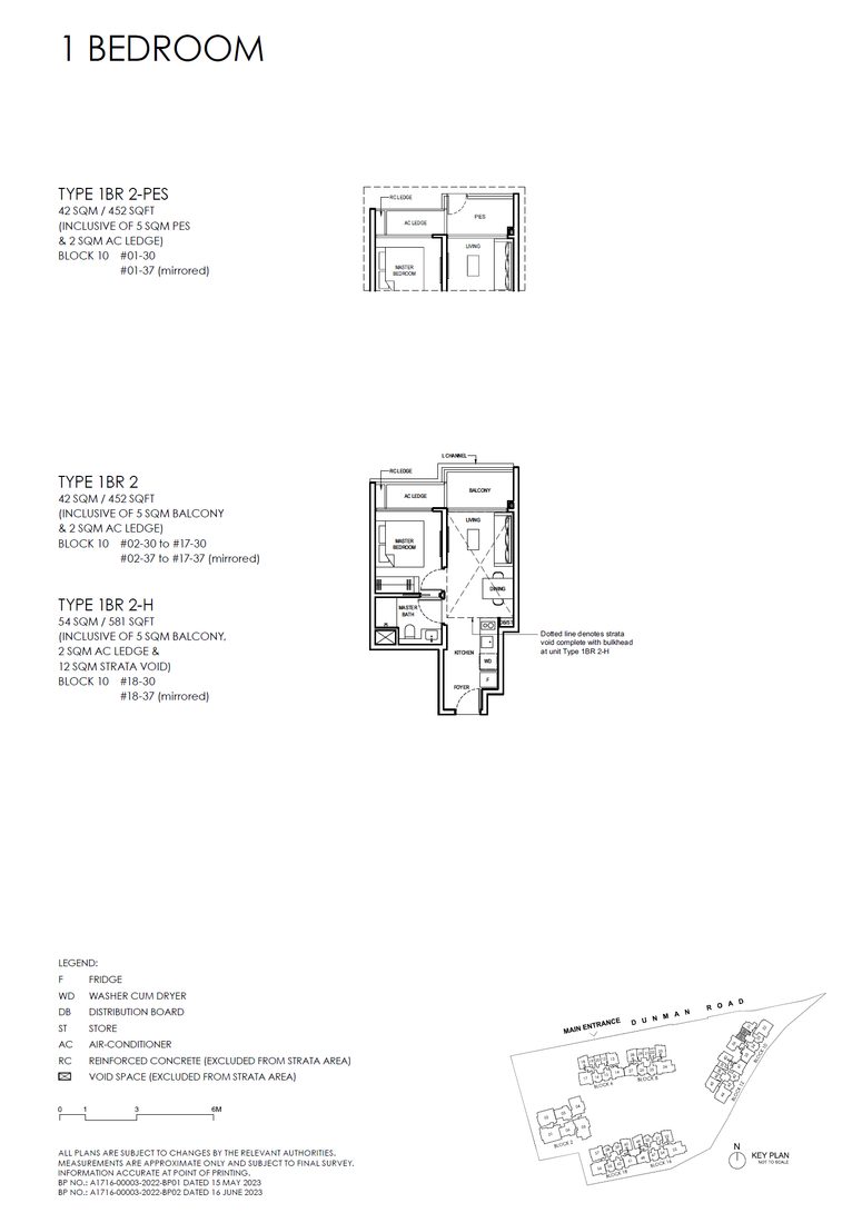 Floor plan 1BR 2 — 1 Bedroom (Luxury)