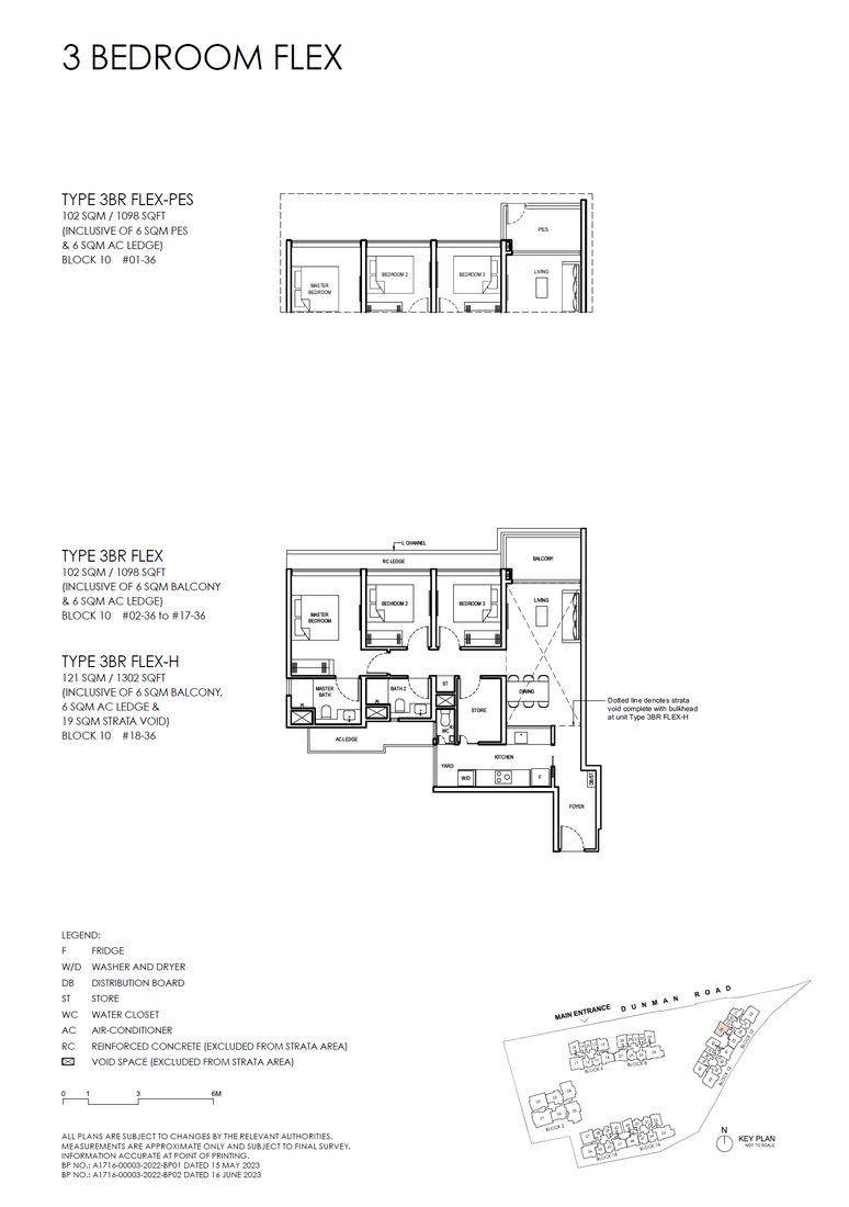 Floor plan 3BR FLEX — 3 Bedroom Flex (Luxury)