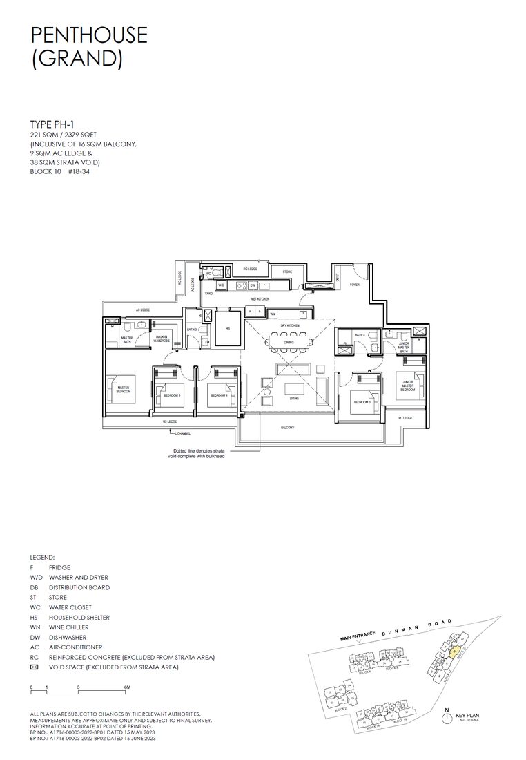 Floor plan PH-1 — Penthouse (Grand)
