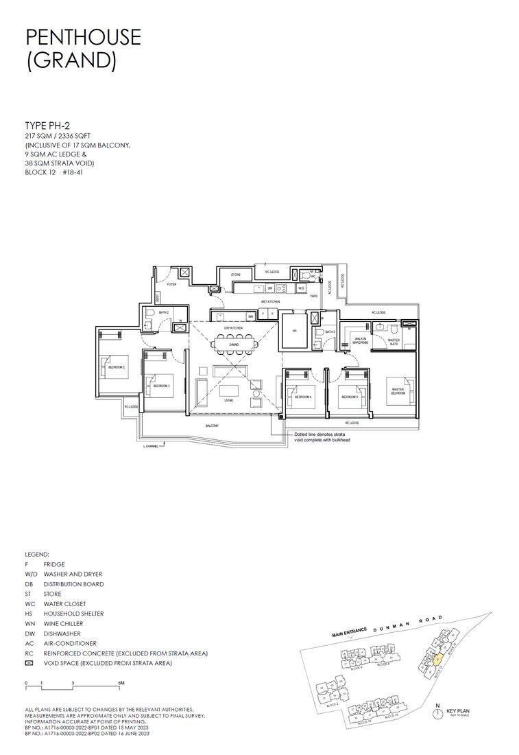 Floor plan PH-2 — Penthouse (Grand)