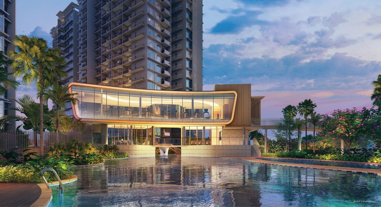 Grand Dunman — pool clubhouse