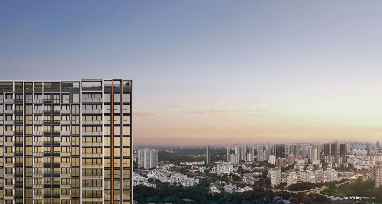 Hudson Place Residences — artist's impression