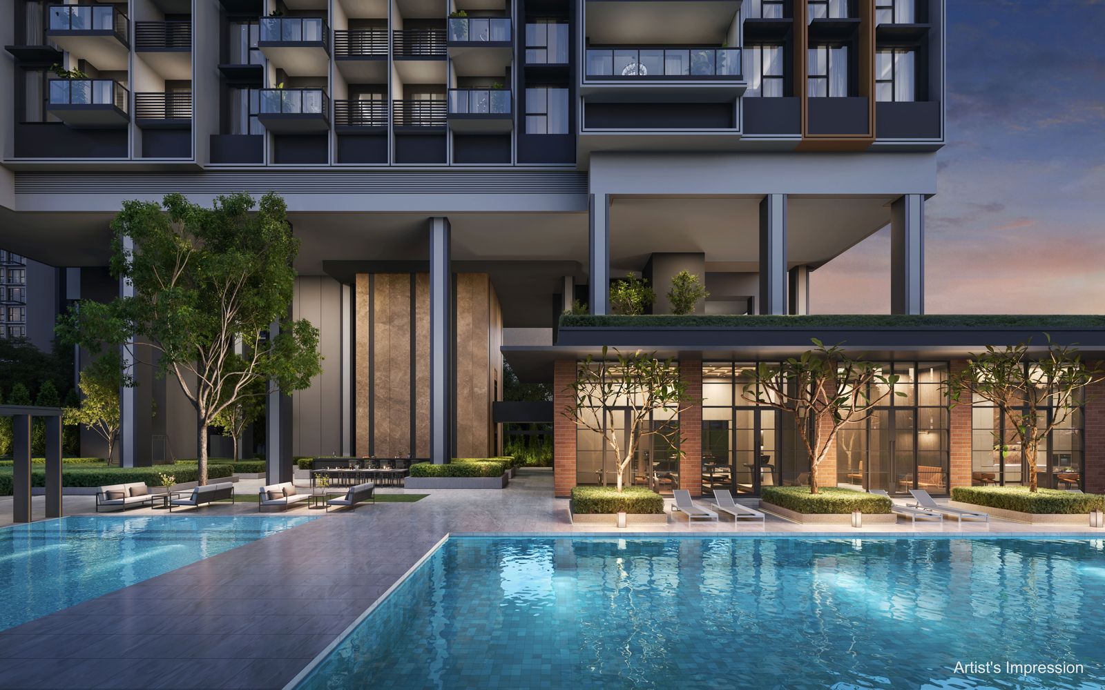 Hudson Place Residences — artist's impression