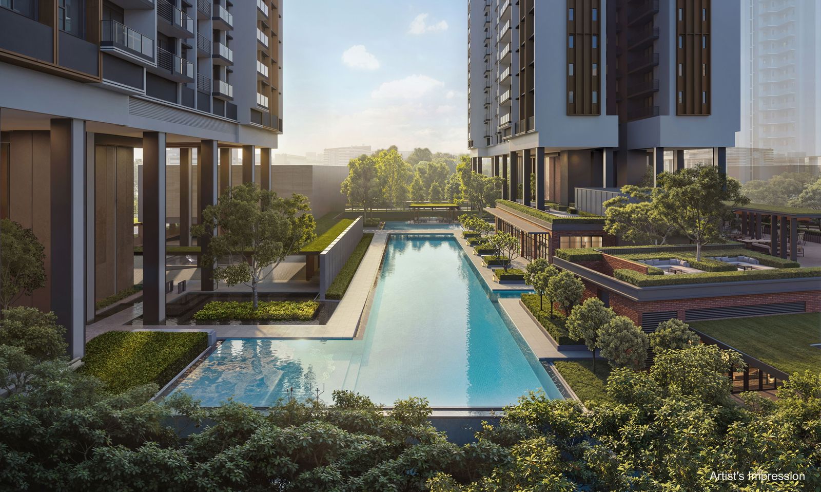 Hudson Place Residences — artist's impression