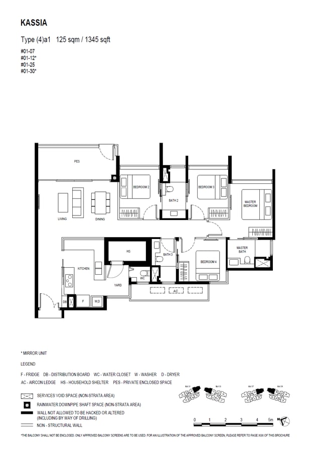 Floor plan (4)a1 — 4 Bedroom