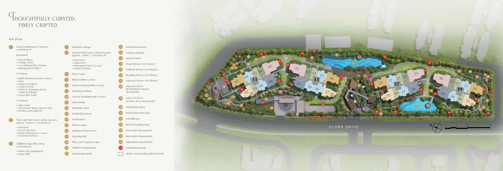 Kassia — site plan