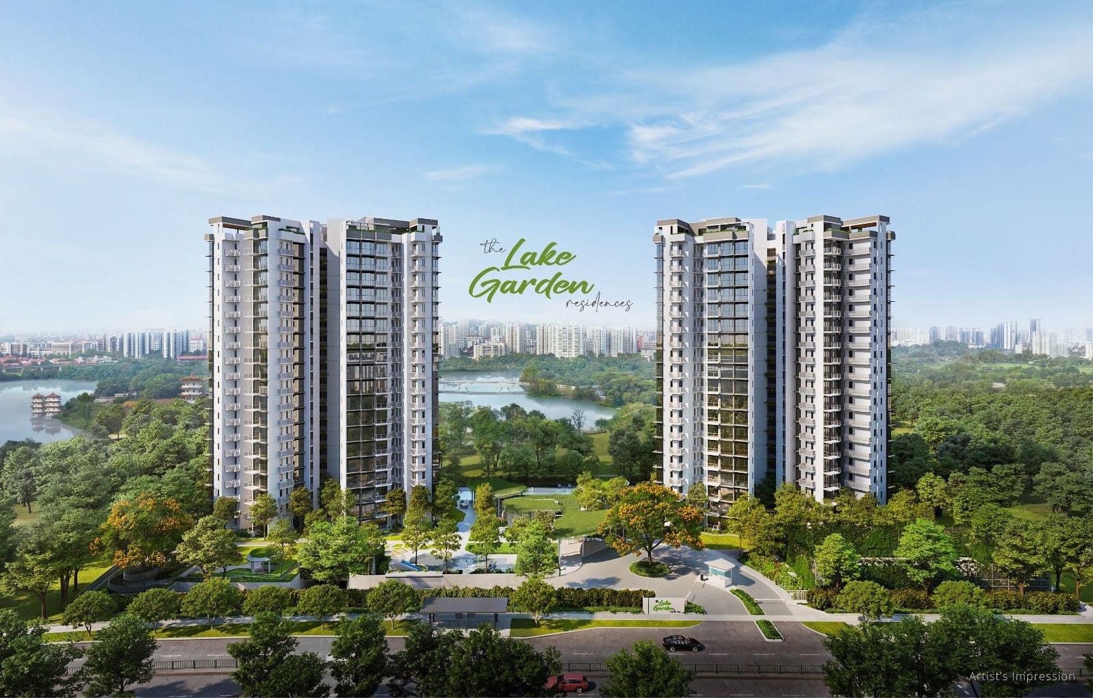 The LakeGarden Residences — artist's impression