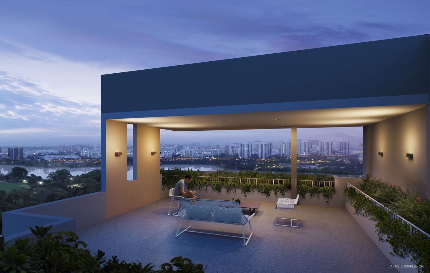 The LakeGarden Residences — Sky terrace