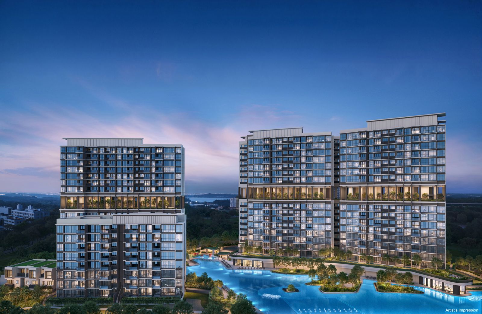 Lentor Gardens Residences — official render