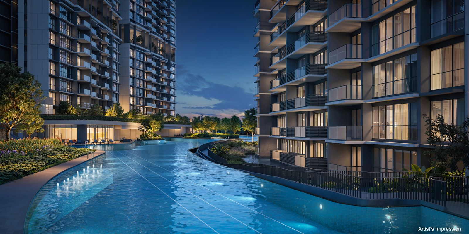 Lentor Gardens Residences — official render