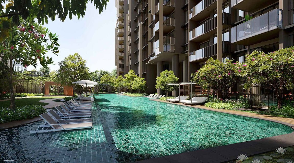 Lentoria — Pool and waterscape, artist's impression