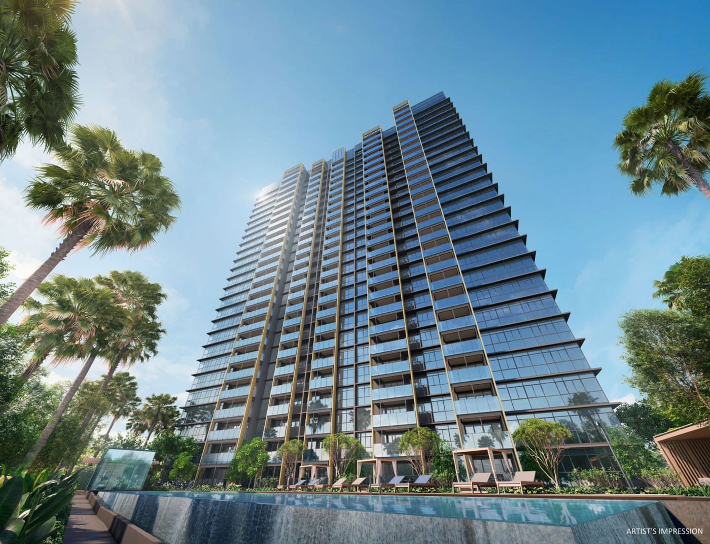 Meyer Blue — artist's impression of the tower