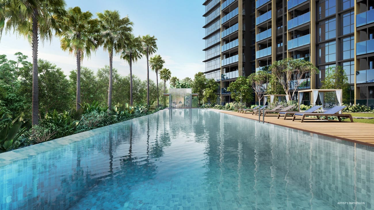 Meyer Blue — lap pool, artist's impression