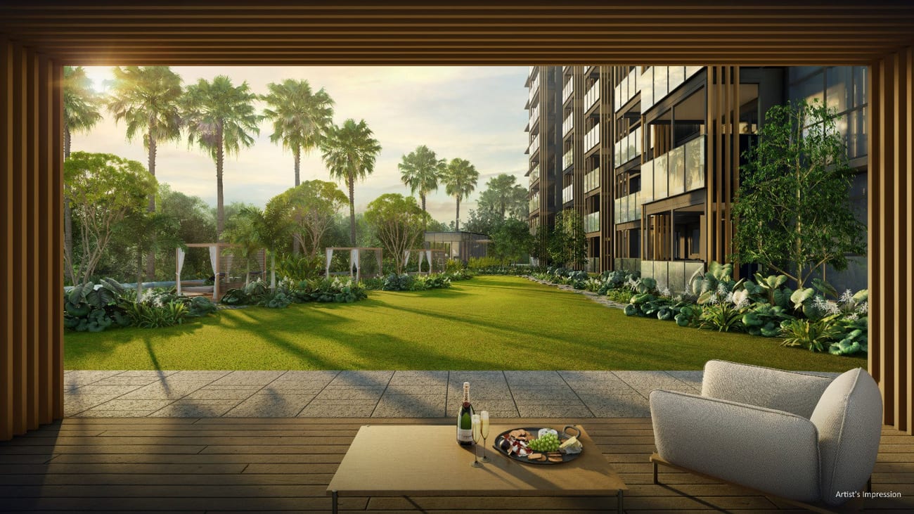 Meyer Blue — wellness pavilion, artist's impression
