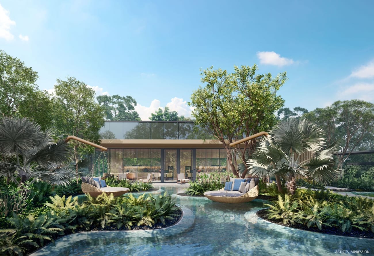Meyer Blue — Perspective · Amenities, artist's impression