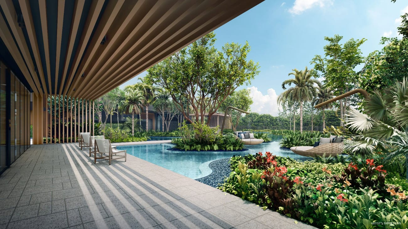 Meyer Blue — Function Room Walkway, artist's impression