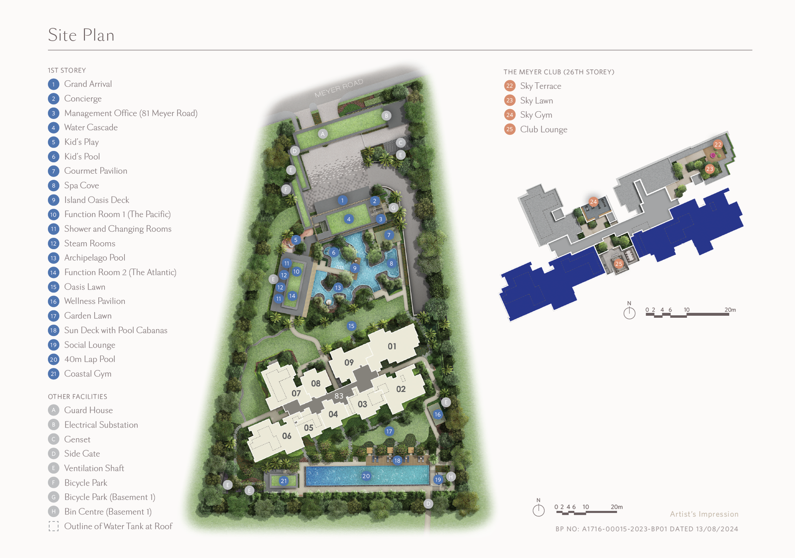 Meyer Blue — site plan