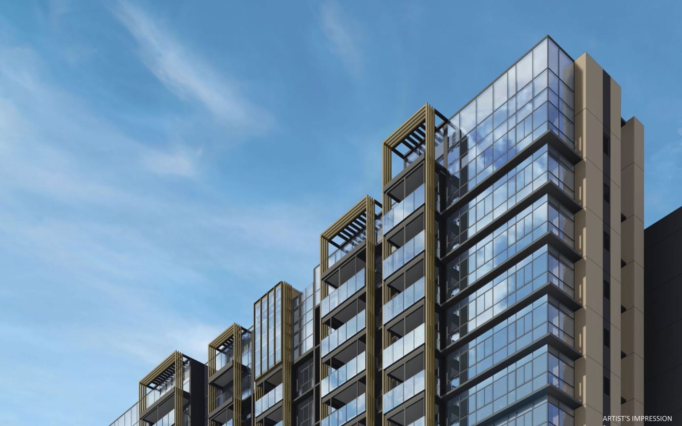 Meyer Blue — artist's impression of the tower