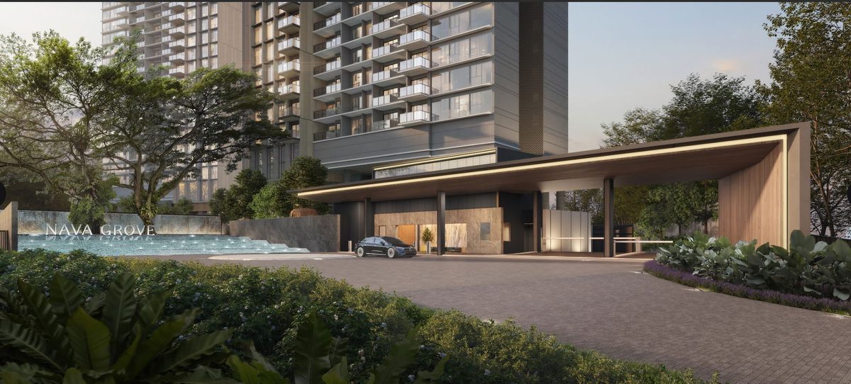 Nava Grove — Arrival plaza