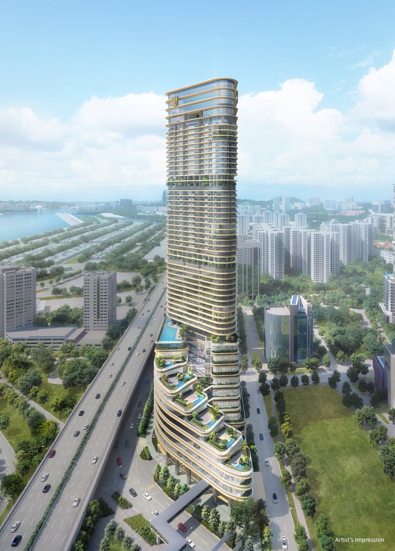 Newport Residences — artist's impression