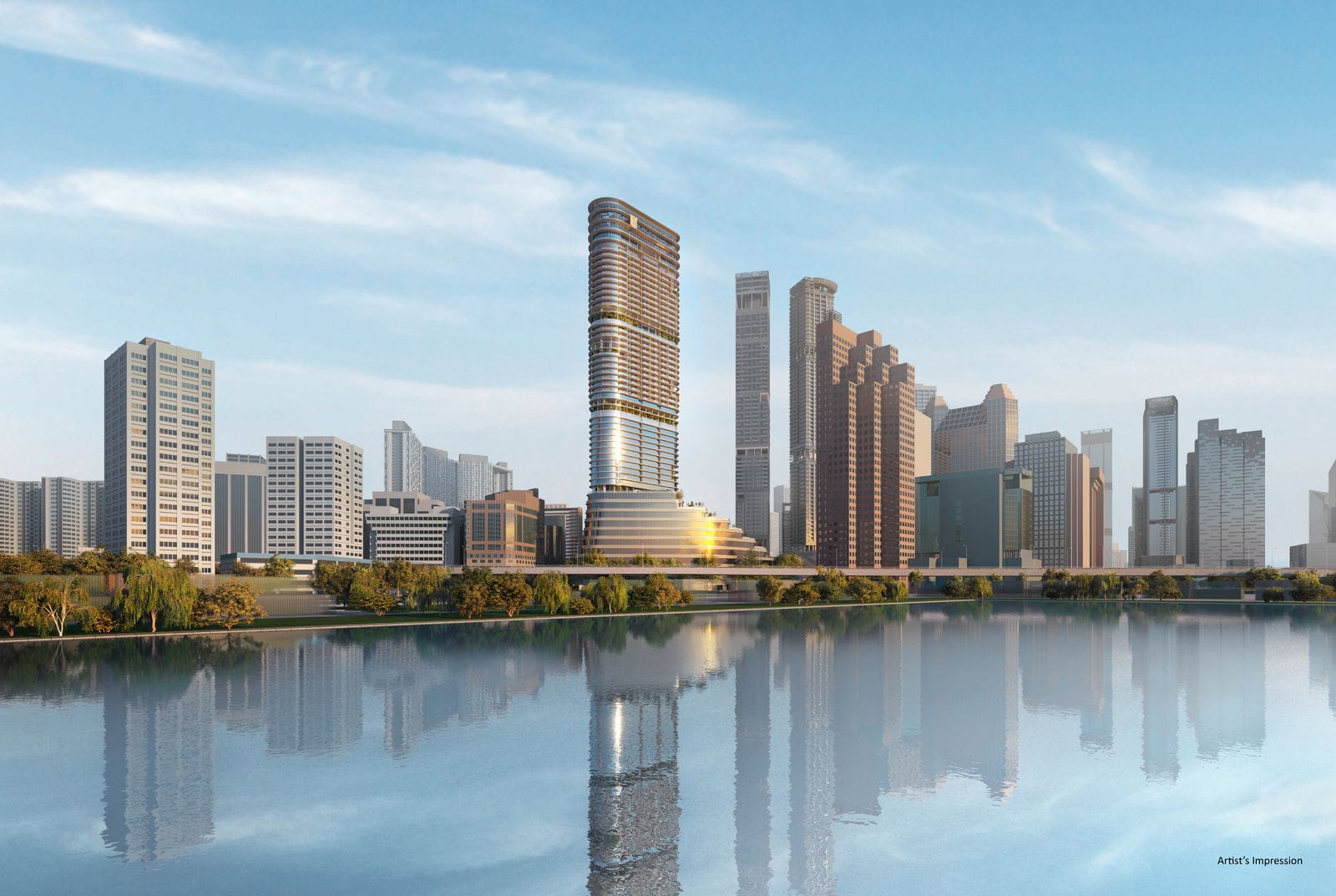 Newport Residences — artist's impression