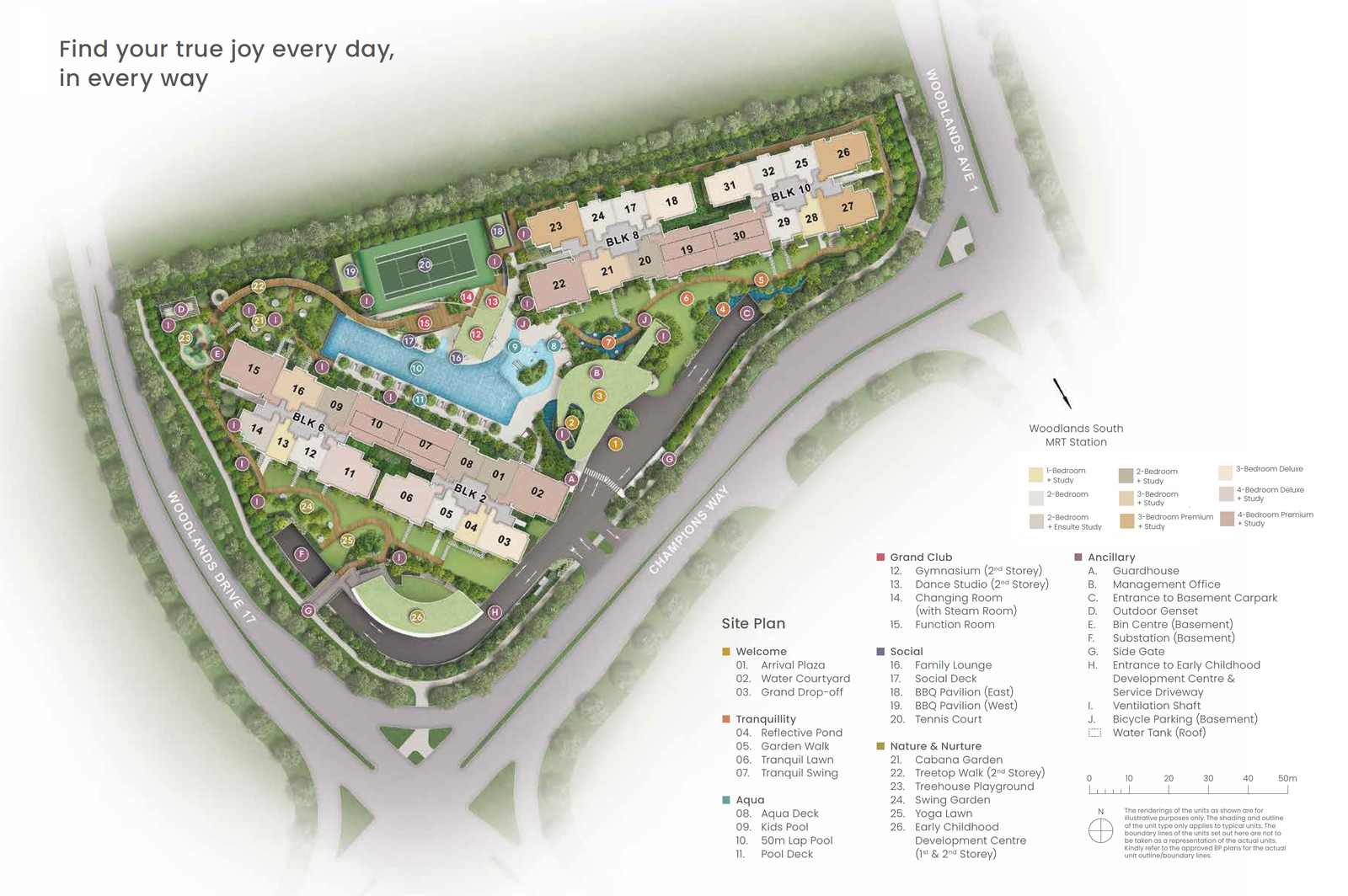 Norwood Grand — site plan