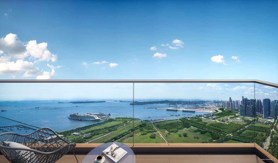 One Marina Gardens — artist's impression