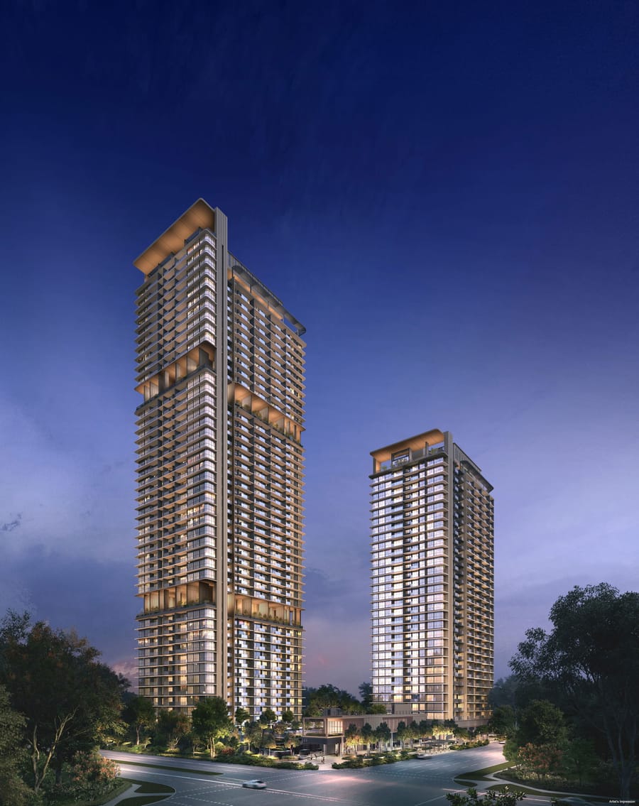 One Marina Gardens — artist's impression
