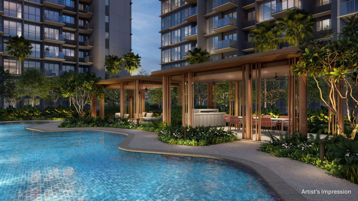 Parktown Residence — Gastronomy Pavilion, artist's impression