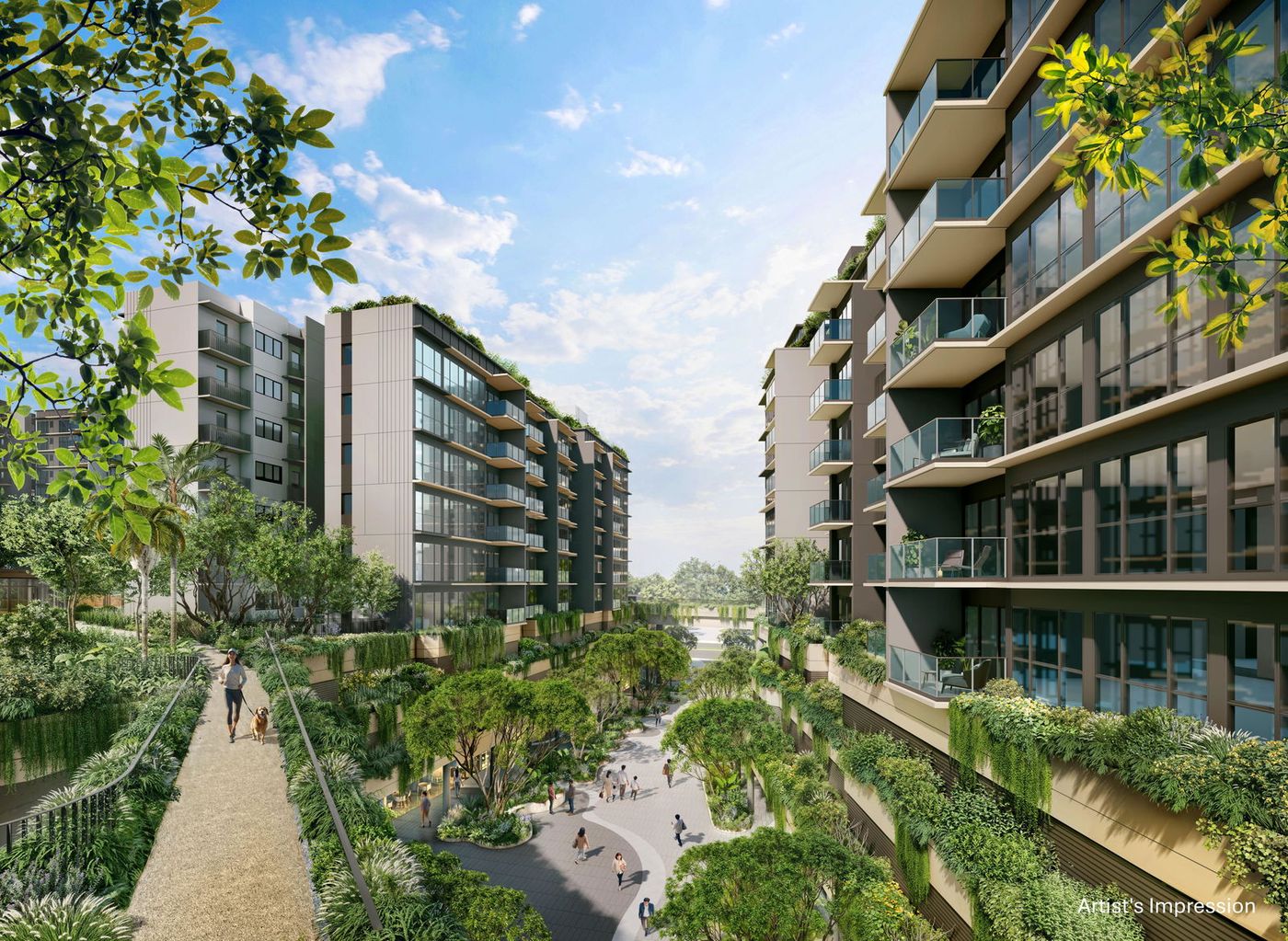 Parktown Residence — Green Boulevard, artist's impression