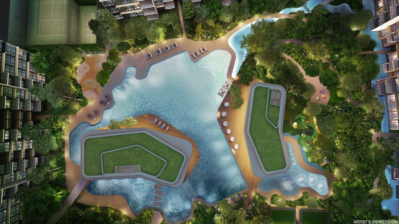 Parktown Residence — Development perspective, artist's impression