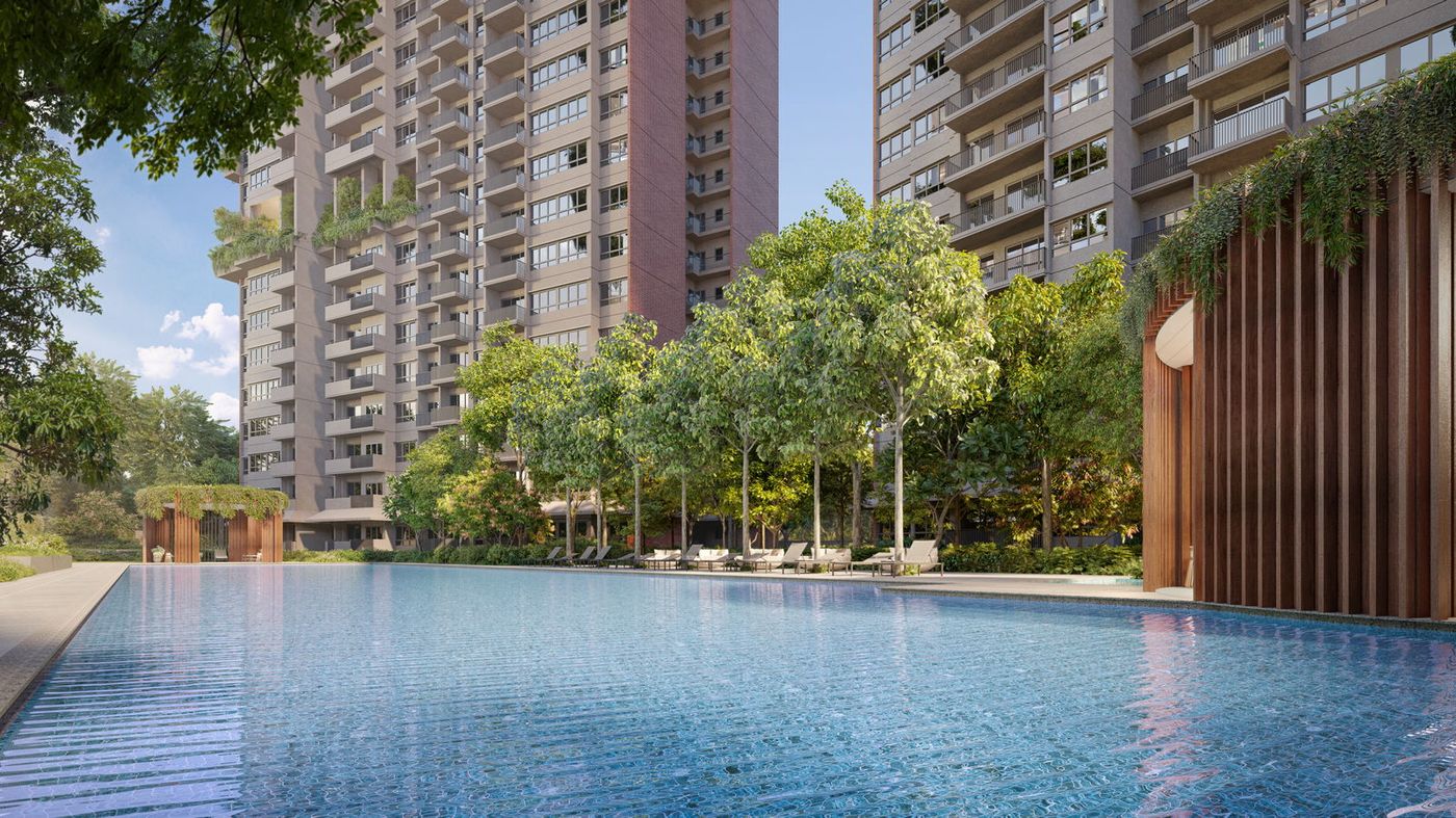 Springleaf Residence — 50 m lap pool