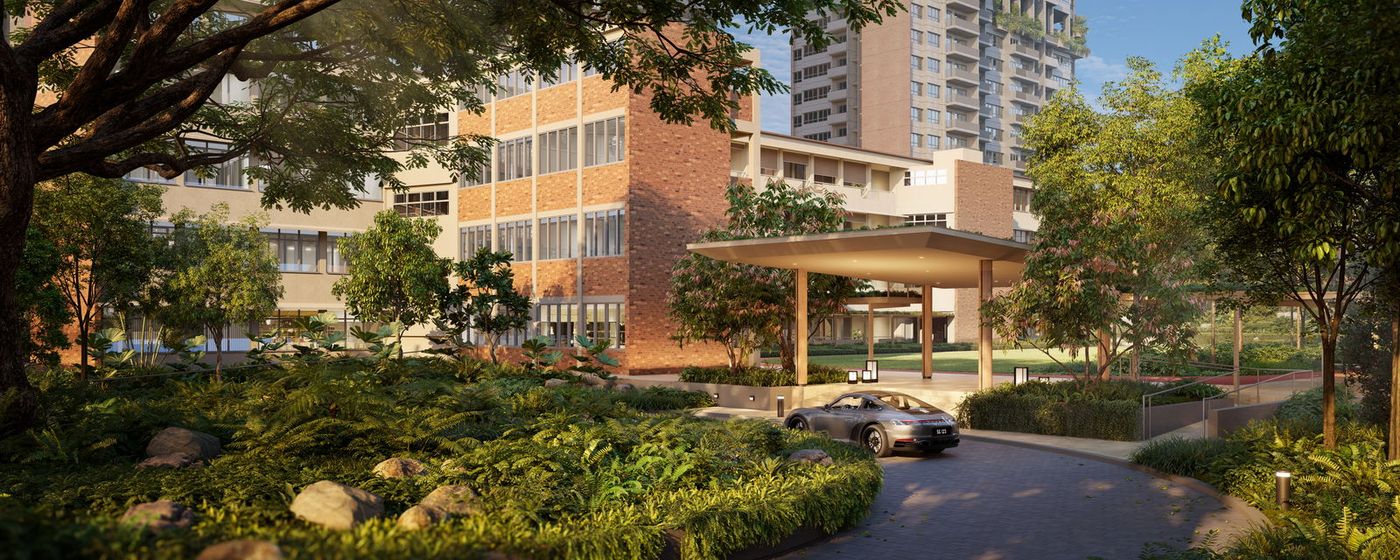 Springleaf Residence — Drop-off arrival
