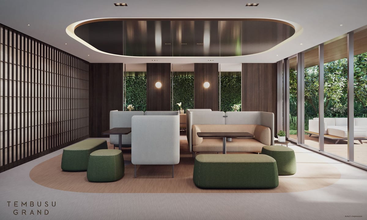 Tembusu Grand — Co-working lounge