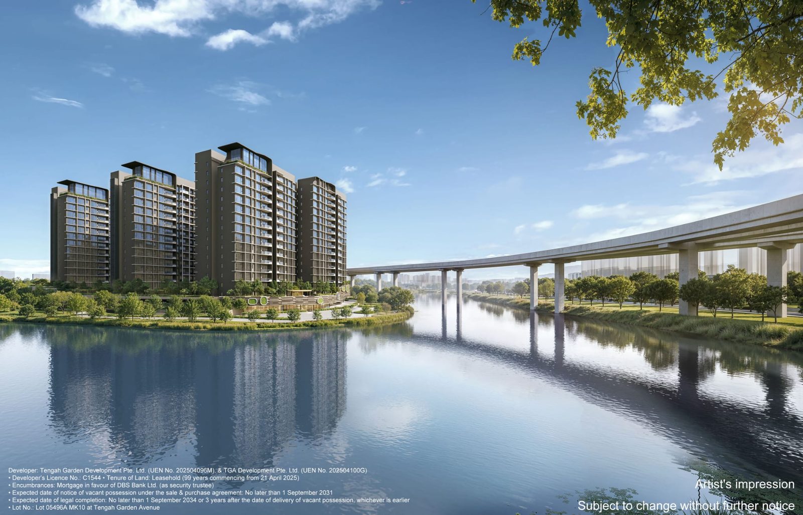 Tengah Garden Residences — artist's impression