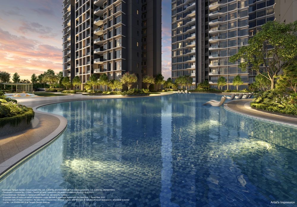 Tengah Garden Residences — artist's impression