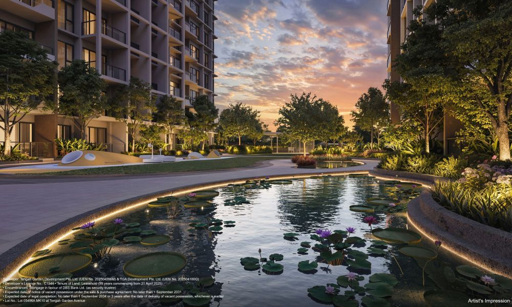 Tengah Garden Residences — artist's impression