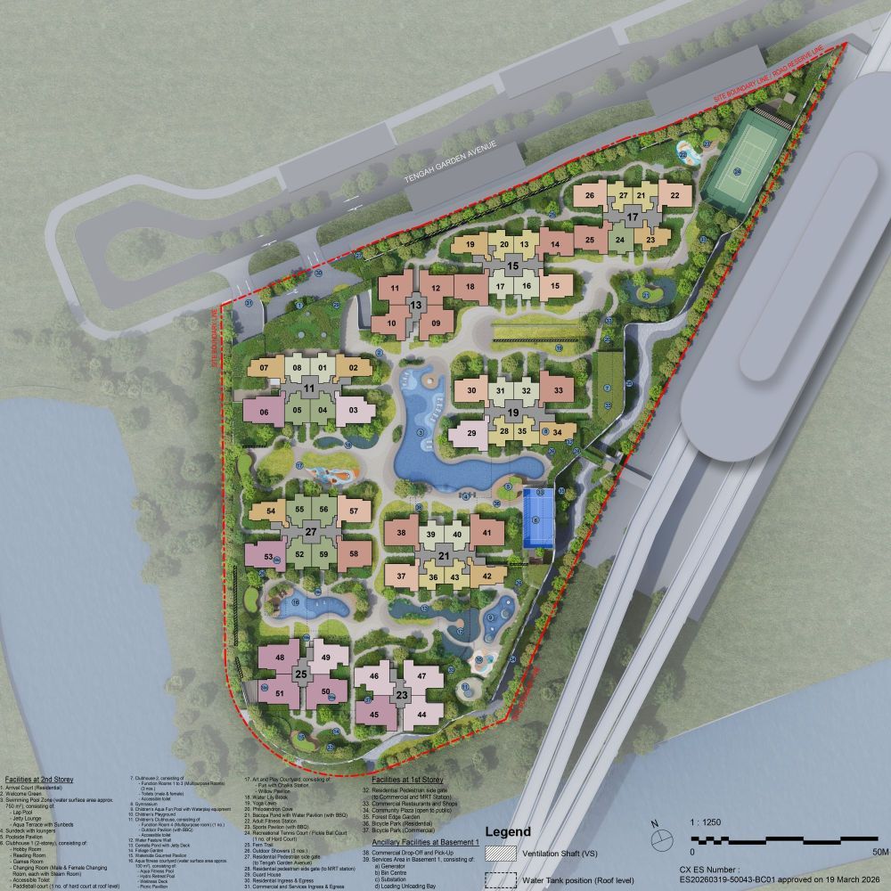 Tengah Garden Residences — artist's impression