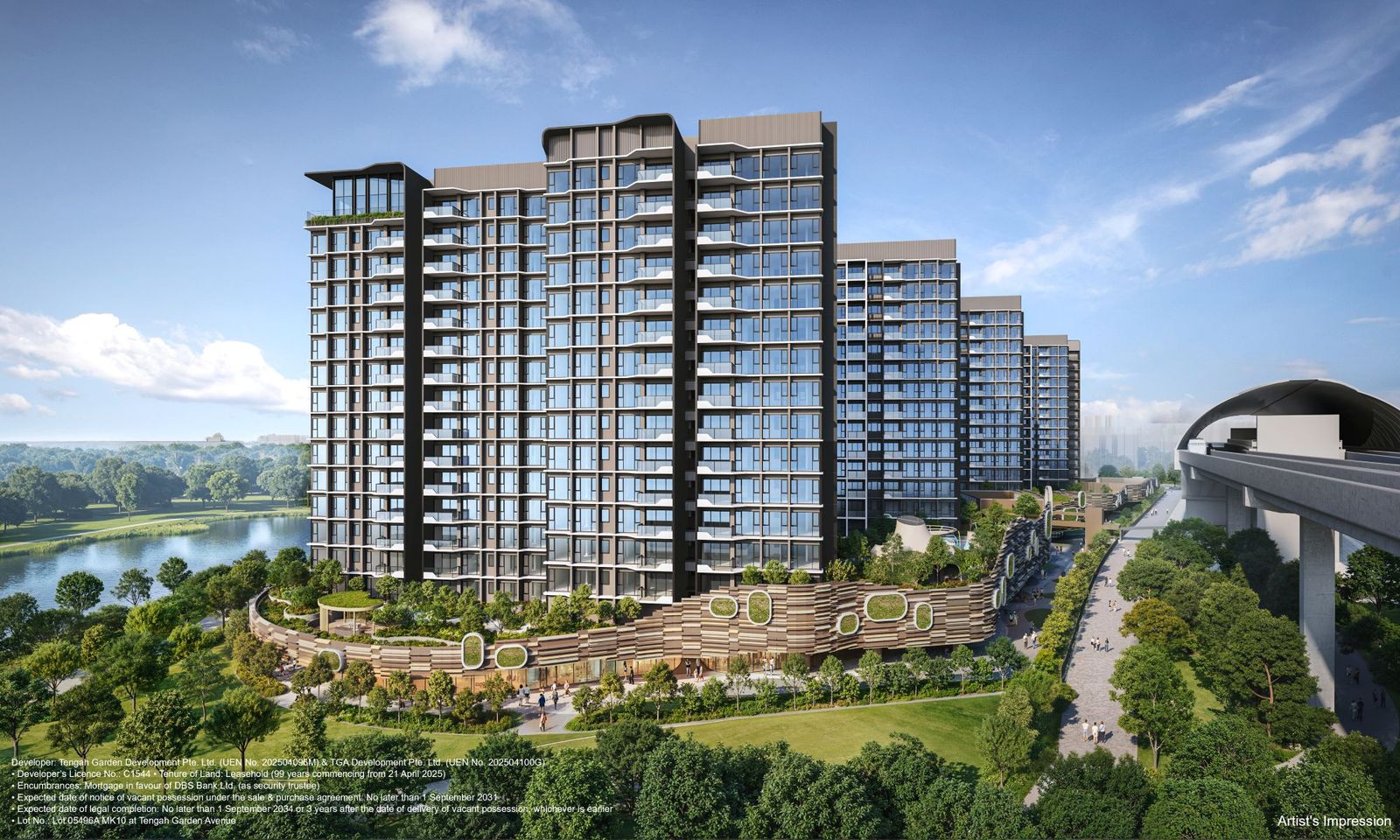 Tengah Garden Residences — artist's impression