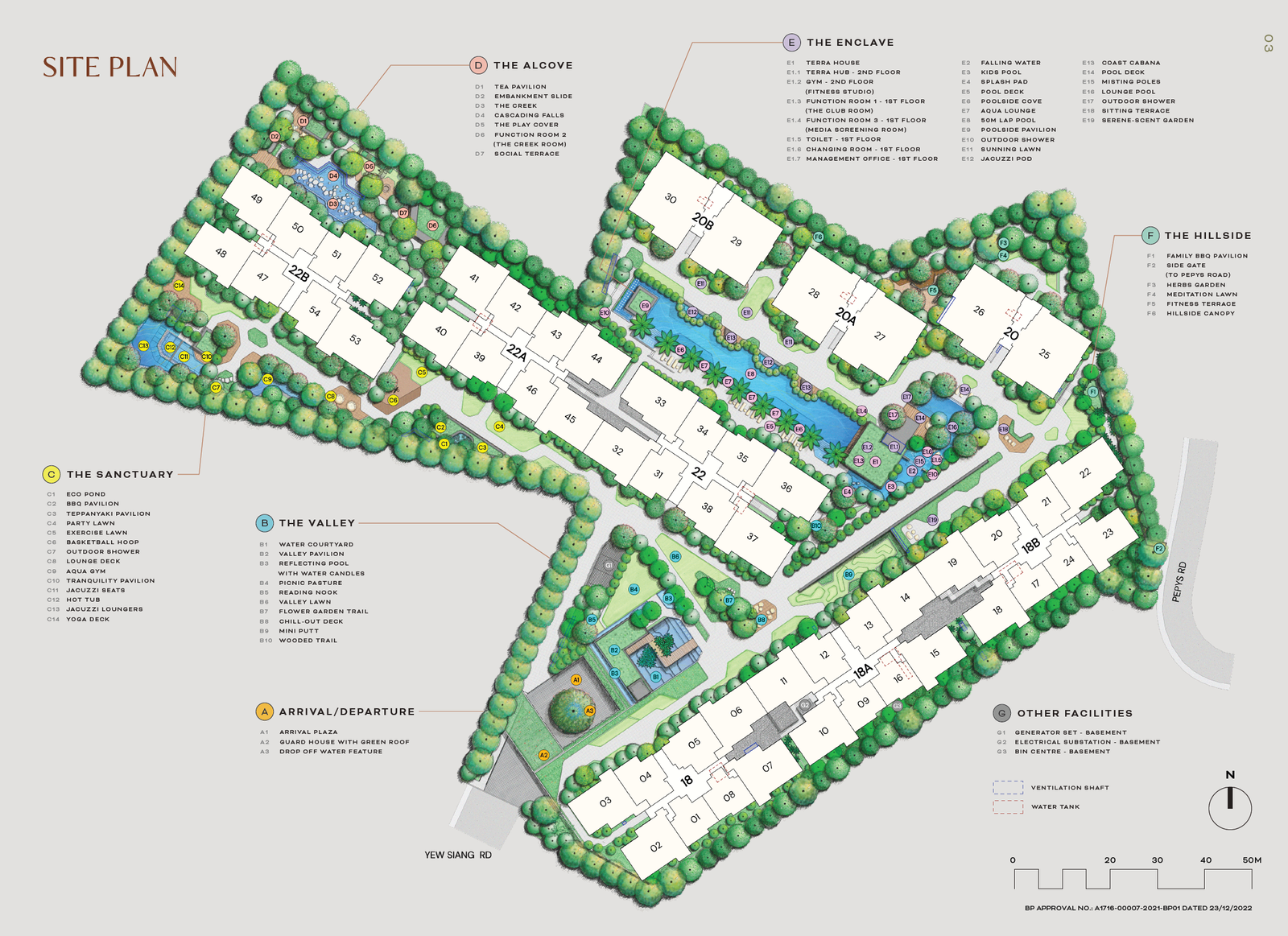 Terra Hill — site plan